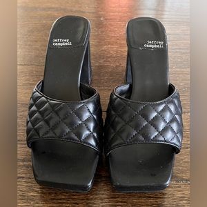 Jeffrey Campbell Block Heel Mules